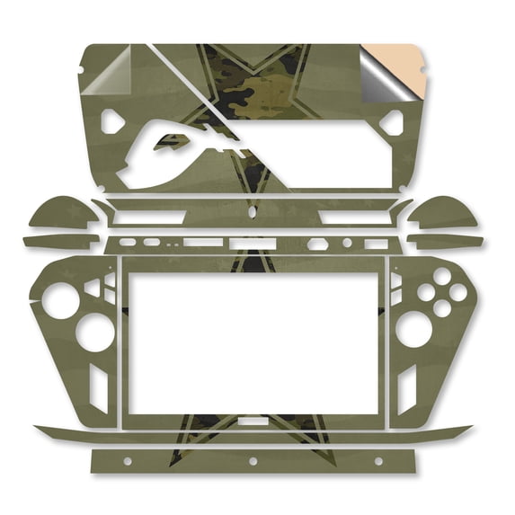 Gaming Skin Compatible With Asus ROG Xbox Ally X (2025) - Army Star - Premium 3M Vinyl Protective Wrap Decal Cover - Easy To Apply | Crafted in the USA by MightySkins