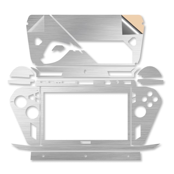 Gaming Skin Compatible With Asus ROG Xbox Ally X (2025) - Cold Steel - Premium 3M Vinyl Protective Wrap Decal Cover - Easy To Apply | Crafted in the USA by MightySkins