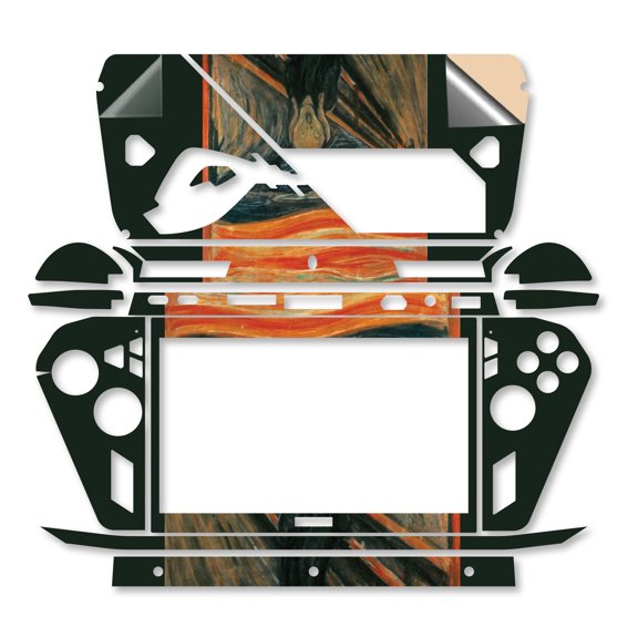 Gaming Skin Compatible With Asus ROG Xbox Ally X (2025) - The Scream - Premium 3M Vinyl Protective Wrap Decal Cover - Easy To Apply | Crafted in the USA by MightySkins