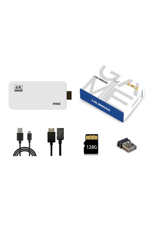 Gaming Stick 4k HDMI Output Built-in 40'000 Games 64g/128g#