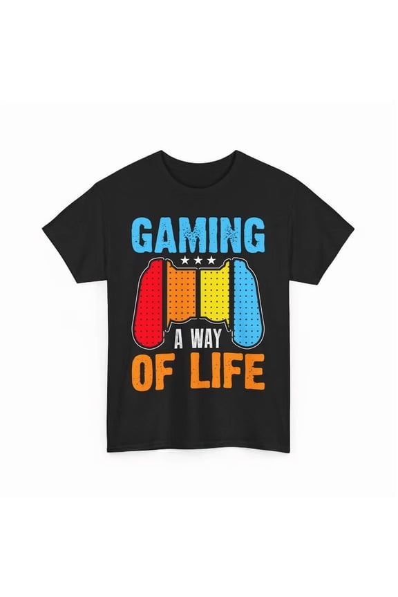 Gaming T-Shirt S-5XL, 8-Bit Gamer Tee, Pixel Art Graphic For Game Lovers