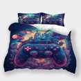 thumbnail image 1 of Gaming Theme Bedding Set Teen Adult Fashion Duvet Cover Pillowcase Bedroom Decor Bed Gift,Twin (68"x86"), 1 of 5