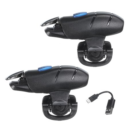 Gaming Trigger Mobile Game Controller 1 Pair Linkage Aim & Fire Keys Shooter Chargeable with 9.5cm Data Cable