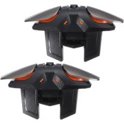 Gaming Trigger Mobile Game Controller 1 Pair Single Shot Fire Keys Shooter Sensitive Black for 4.7-6.5 Inch Cell Phone