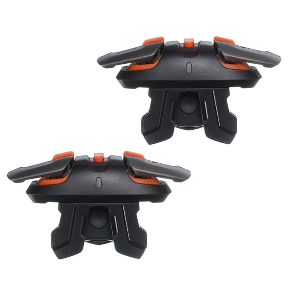 Universal Fire Key Gaming Trigger Mobile Game Controller 1 Pair Six-Finger Single Shot ...