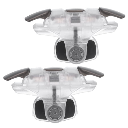 Gaming Trigger Mobile Game Controller 3rd Double Side Fire Keys Shooter Sensitive Clear