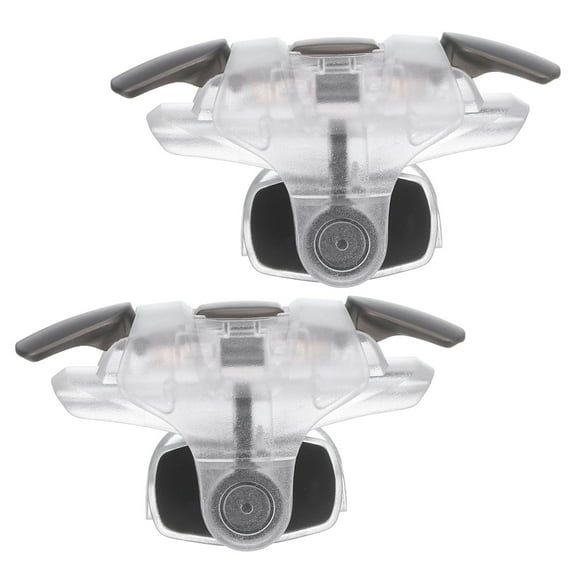 Gaming Trigger Mobile Game Controller 3rd Double Side Fire Keys Shooter Sensitive Clear