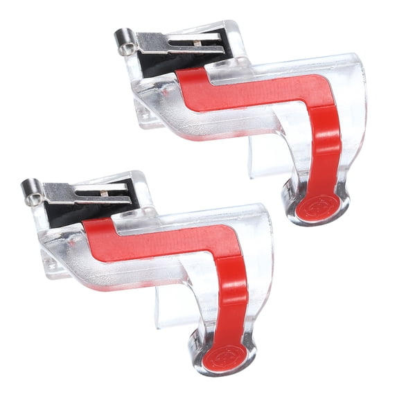 Gaming Triggers Mobile Game Controller Classic Style 1 Pair MN Fire Key Shooter High Sensitive Clear