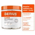 thumbnail image 1 of Genius Gamer, Gaming Focus Supplement - Elite Nootropic Performance Booster - Boost Brain & Mental Clarity, Reaction Time & Concentration - Blue Light Support with Lutemax - 80 Pills, 1 of 9