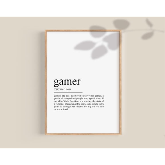 Gaming Wall Art Teen Boy Gift Father'S Day Gaming Poster Video Game Decor Teenage Room Decor Wall Art, Home Decor, 8x12 UNFRAMED