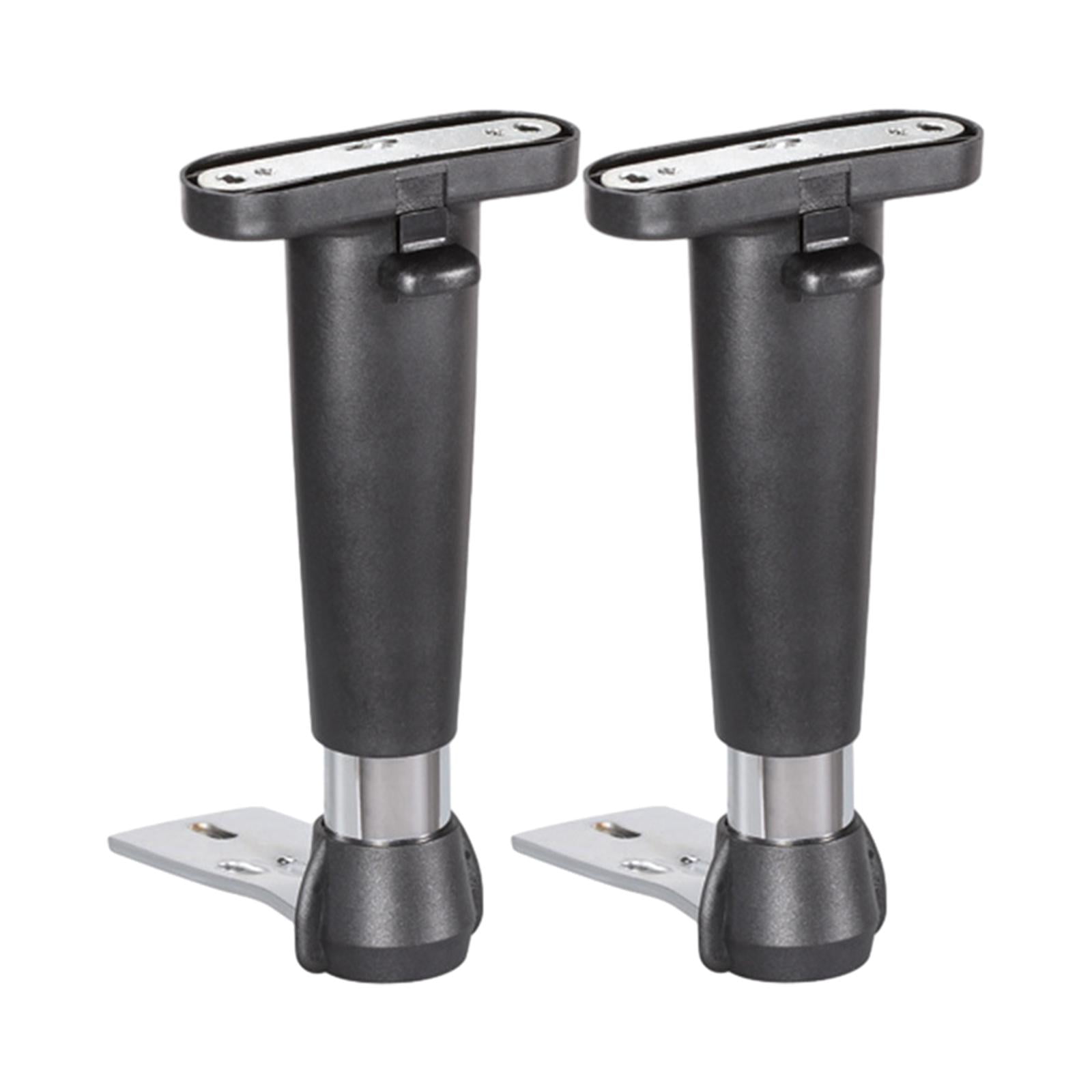 Gaming Work Chair Arms Set Height Adjustable Chair Armrest Pair Upright Bracket Replacement