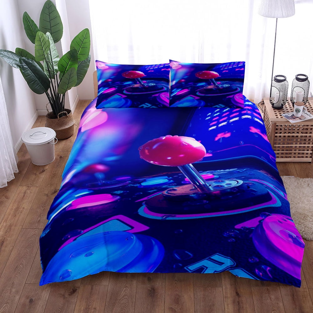 Gaming Zone Art Duvet Cover Set King Queen Double Full Twin Single Size ...