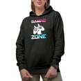 thumbnail image 1 of Gaming Zone with Game Controller, Black Hooded Sweatshirt or Hoodie, Medium, 1 of 5