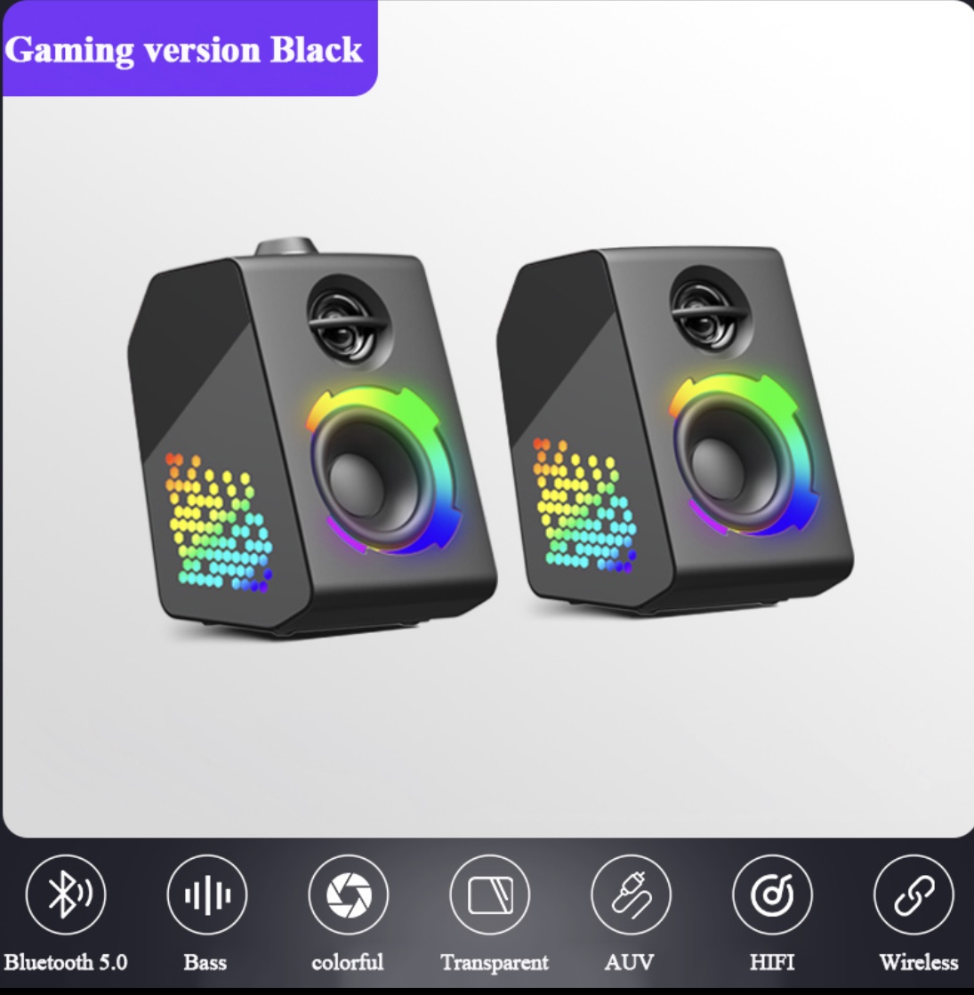 Gaming desktopsubwoofer,Bluetooth