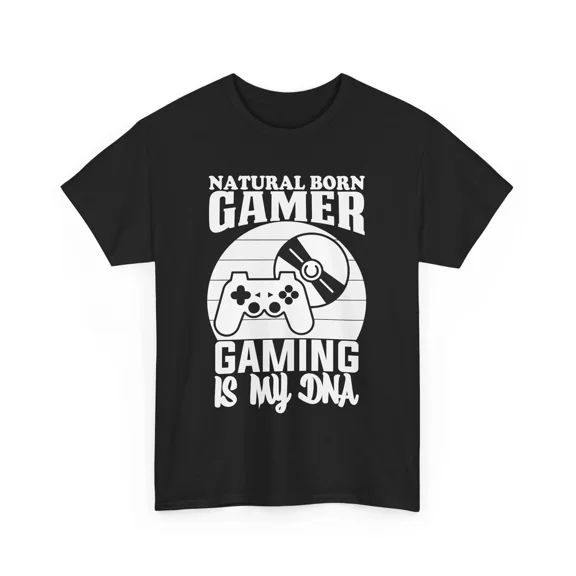 Gaming is my DNA T-Shirt | Gaming Tee | Retro Video Game Shirt for Gamers