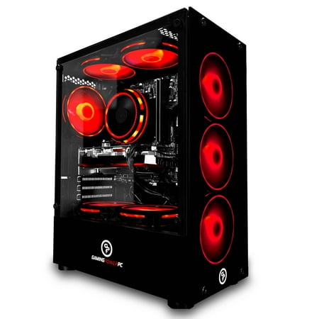 Gamingpowerpc G102 Gaming PC Desktop Tower i3-10100F 3.6, 512GB, 16GB,Radeon RX 580 8GB, Windows 11