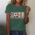 thumbnail image 1 of Gamivast 2026 Soccer Match Tournament for Women T Shirt USA Canada Mexico Graphic Short Sleeve Crewneck Casual Loose Fit Summer Sports Fan Event Shirts Tops Tees, 1 of 5