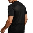 thumbnail image 1 of Gamivast Athletic T-Shirt for Men Workout Short Sleeve Performance Tee Moisture Wicking Mesh Back Design Breathable Gym Activewear for Fitness And Training Black XXXXXL, 1 of 7