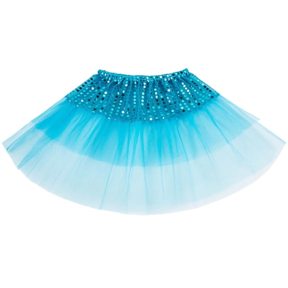 Gamivast Ballet Tutu for toddler Girls Shimmering Sparkly Layered Tulle Elastic Waist Bow Ballet Skirt Birthday Party Dress up