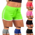 thumbnail image 1 of Gamivast Booty Shorts for Women Low Rise Stretchy Drawstring Pull-On Short Shorts Athletic Fitted Micro Shorts Workout Gym Dance Running Yoga Active Summer Wear, 1 of 7