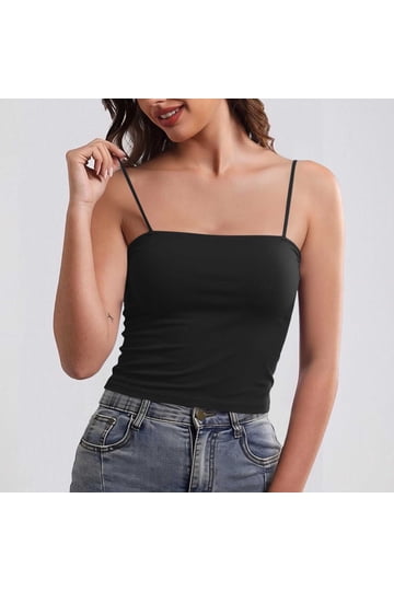 Womens Black Camisoles in Various Styles
