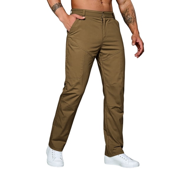 Gamivast Cargo Pants for Men Quick Dry Lightweight Outdoor Work Pants Straight Leg Comfort Hiking Pants for Travel Walking Fishing and Daily Wear