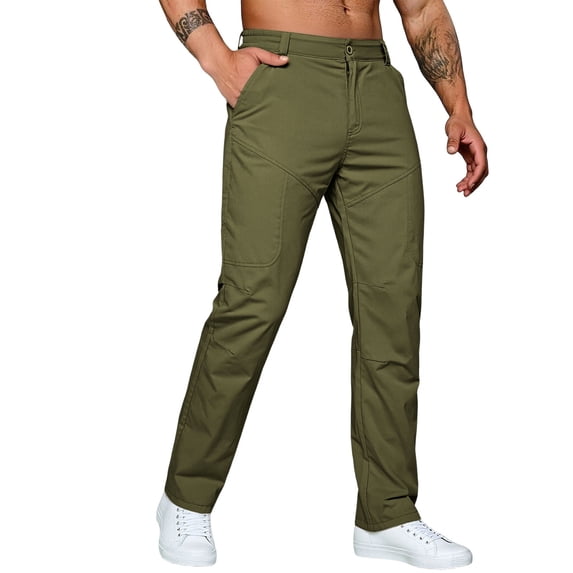 Gamivast Cargo Pants for Men Quick Dry Lightweight Outdoor Work Pants Straight Leg Comfort Hiking Pants for Travel Walking Fishing and Daily Wear