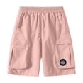 thumbnail image 1 of Gamivast Cargo Shorts for Kids Boys Elastic Waist Lightweight Quick Dry Loose Fit Utility Shorts with Multi Pockets Outdoor Hiking Casual Summer Shorts, 1 of 8