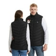 thumbnail image 1 of Gamivast Christmas Heated Womens Vest for Men 9 Heating Zones and 3-Levels Cute Xmas Printed Jackets Rechargeable Sleeveless Stand Collar Zip up Coats Pockets Washable Heated Jackets no Power Bank, 1 of 5