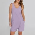 thumbnail image 1 of Gamivast Flash Deals Rompers for Women 2024 Dressy Women'S Jumpsuits, Rompers & Overalls Linen Jumpsuits Shorts Vacation Outfits, 1 of 8