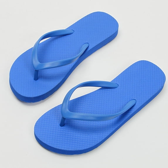 Gamivast Flip Flops for Women and Men Eva Thong Flip Flops Cushioned Slip on Flip Flops Shower Beach Poolside Bathroom Travel Daily Casual Footwear Blue 43