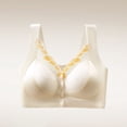 thumbnail image 1 of Gamivast Front Closure Bras for Women Lace Comfortable Supportive Wireless Bras Seamless Soft Adjustable Strap Everyday Full Coverage Bralette, 1 of 5