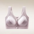 thumbnail image 1 of Gamivast Front Closure Bras for Women Lace Comfortable Supportive Wireless Bras Seamless Soft Adjustable Strap Everyday Full Coverage Bralette, 1 of 6