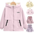 thumbnail image 1 of Gamivast Girls Fleece Lined Jacket Waterproof Hooded Zip Up Winter Sherpa Jackets for Kids Teen Warm Comfy Lon Sleeve Windbreaker Coats with Zipper Pockets Children Coats Size 4-15, 1 of 7