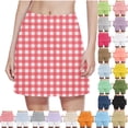 thumbnail image 1 of Gamivast Girls Tennis Skort Plaid Stretchy High-Waisted A-Line Skirt with Breathable Shorts Skort Preppy Back to School Sports Outfits for Teen, 1 of 6