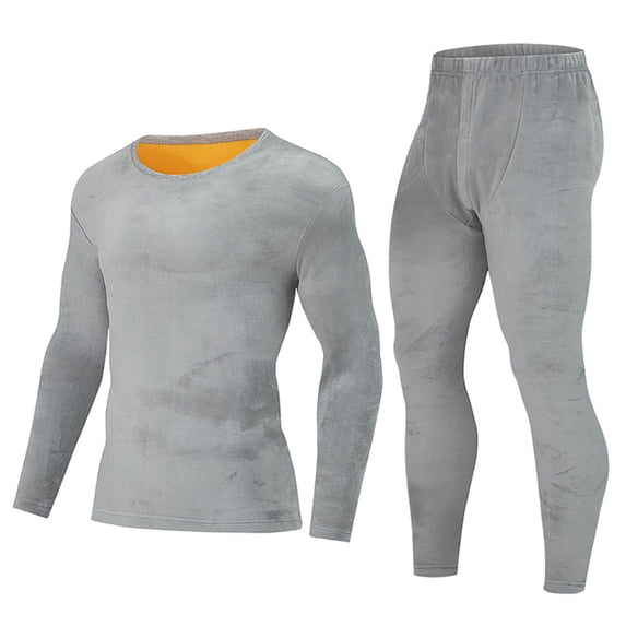 Gamivast Heavyweight Thermal Underwear for Men Thick Plush Fleece Lined Top and Leggings Winter Warm Base Layer for Extreme Cold Weather Activity