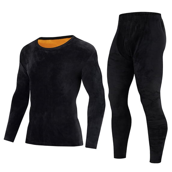 Gamivast Heavyweight Thermal Underwear for Men Thick Plush Fleece Lined Top and Leggings Winter Warm Base Layer for Extreme Cold Weather Activity
