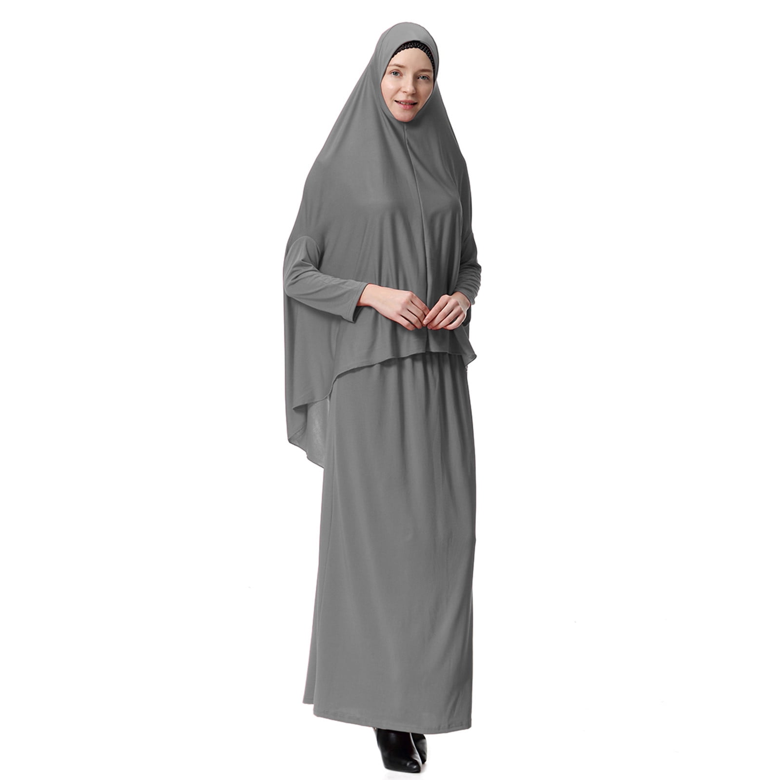 Overhead Robe Gamivast Islamic Clothing for Women Long Overhead Hijab & Skirt Prayer ...