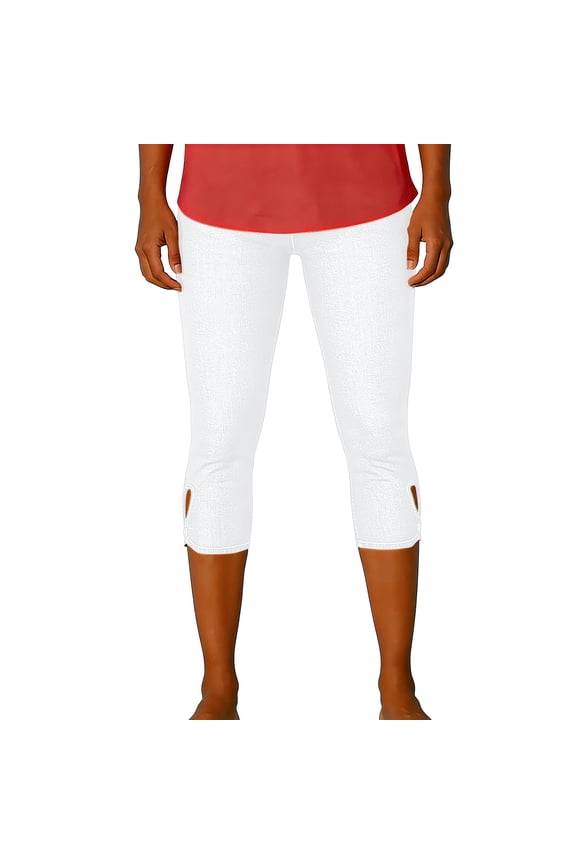 Jeans for Women Capri High Waisted Skinny Stretchy Pants Casual Fitted Tummy Control Pull on Jeggings Dressy Denim Trendy Clothes 2026