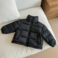thumbnail image 1 of Gamivast Kids Jackets Girls Size 2-12 Padded Casual Stand Collar Zip Up Winter Quilted Coats for Children Loose Long Cuffed Sleeve Warm Comfy Jacket with Pockets Girls Warm Winter Coat, 1 of 5