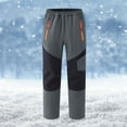 thumbnail image 1 of Gamivast Kids Snow Pants Boys Girls Hiking Fleece Lined Straight Leg Skiing Pants Outdoor Elastic Waist Winter Pant with Zipper Pockets Warm Clothes, 1 of 5