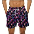 thumbnail image 1 of Gamivast Men Swim Trunks Lobster Print Elastic Waist Board Shorts 7 Inch Inseam Loose Holiday Drawstring Swimwear Summer Beach Vacation Outfits 2026, 1 of 4