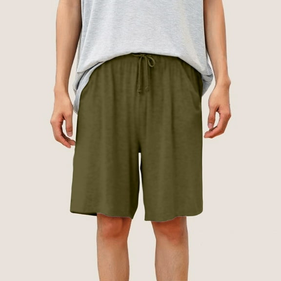 Gamivast Mens Casual Shorts Elastic Waist Drawstring Summer Shorts with Pockets Lightweight Breathable Beach Shorts Green XXXL Placed Recently by Me Previous History