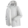 thumbnail image 1 of Gamivast Mens Sun Jacket Regular Fit Windbreaker Jackets Soft Breathable Lightweight Athletic Jacket Solid Front Zip Hooded Design Outdoor Running Active Wear, 1 of 5