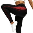 thumbnail image 1 of Gamivast Plus Size Biker Pants for Women with Pockets High Waisted Tummy Control Workout Shorts Quick Dry Athletic Tummy Control Full Length Leggings Compression Gym Running Wear Red M, 1 of 5