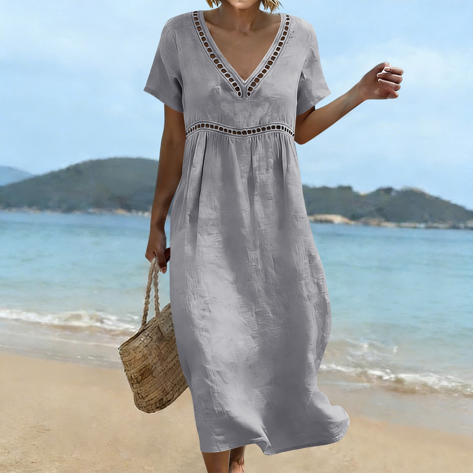 cut out poplin dress Blouson With Cut-out Embroidery Periwinkle – APOELLA Style:AP1E210784 Apiece Apart Nina Cinched Color:Ivory/Blue Print Wear it as is