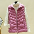 thumbnail image 1 of Gamivast Quilted Vest Tops for Women Plus Size Lightweight Zip up Sleeveless Winter Jackets with Zipper Pockets Casual Loose Stand Collar Outerwear Fall Fashion 2025 Trendy Coats, 1 of 6