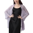thumbnail image 1 of Gamivast Sheer Kimono Shawl for Women Lightweight Polka Dot Chiffon Wrap Open Front Cover up Scarf Cardigan for Evening Dress Beach Travel Party Layering Outfit Wear, 1 of 2