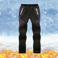 thumbnail image 1 of Gamivast Snow Pants Boys Girls Winter Waterproof Fleece Lined Pants with Zipper Pockets Outdoor Thermal Hiking Pant Softshell Warm Insulated Trousers, 1 of 5