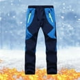 thumbnail image 1 of Gamivast Snow Pants Boys Girls Winter Waterproof Fleece Lined Pants with Zipper Pockets Outdoor Thermal Hiking Pant Softshell Warm Insulated Trousers, 1 of 8